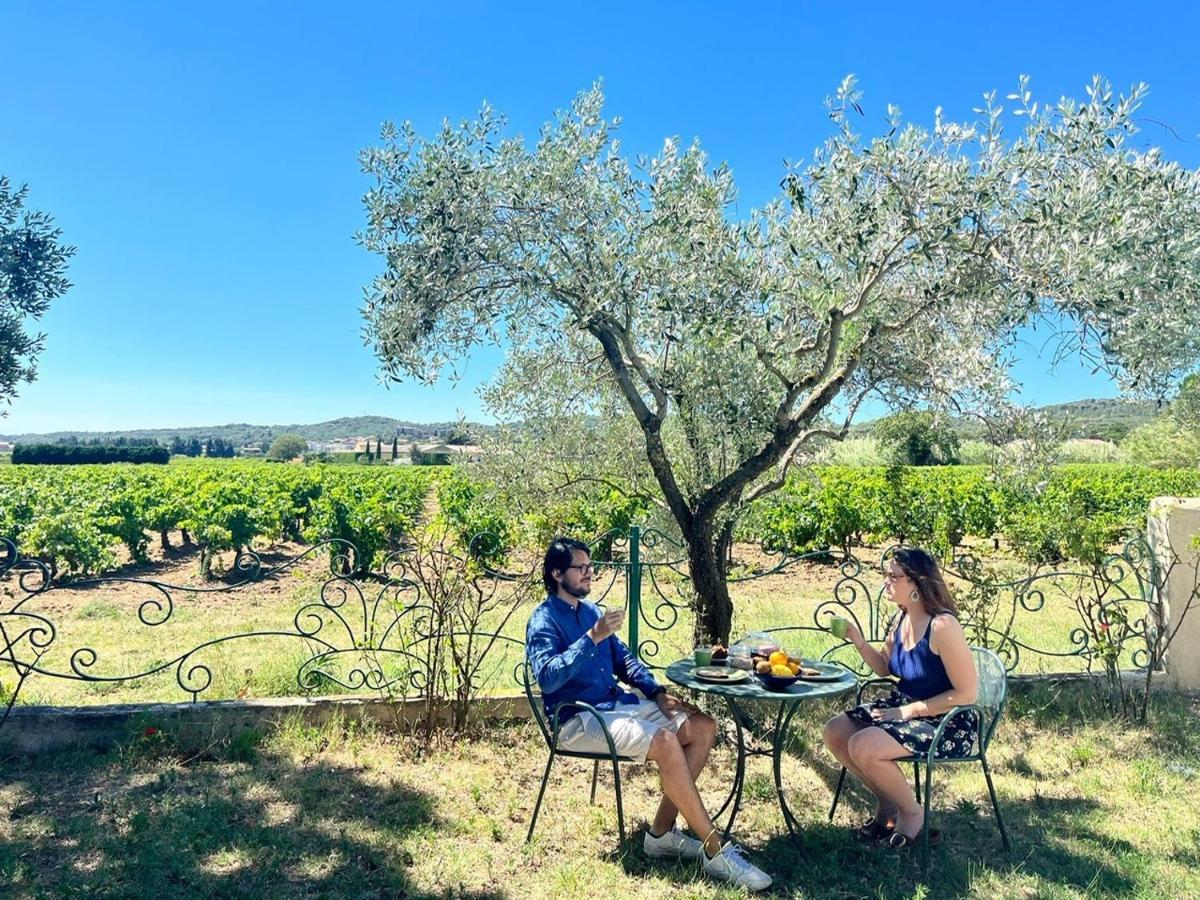 Maison D'Hotes Le Mas Des Vignes Hotell Rochegude  Eksteriør bilde